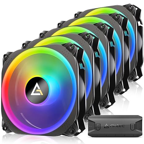Antec RGB Fans 120mm Addressable RGB PC Fans with Controller
