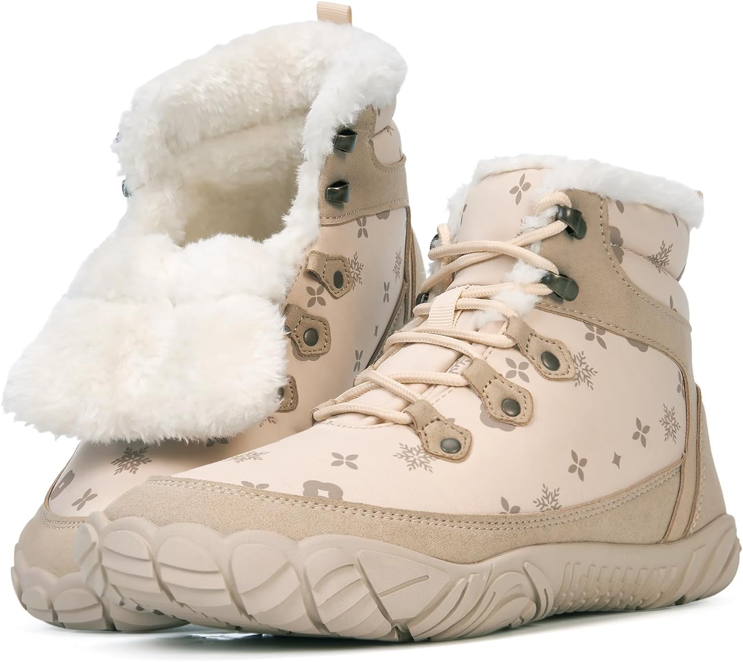 Winter Footwear Barefoot Shoes for Men and Women Hiking Boots