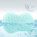 Sunlit Bath Jello Gel Bath Pillow Lumbar Support - Ice Blue
