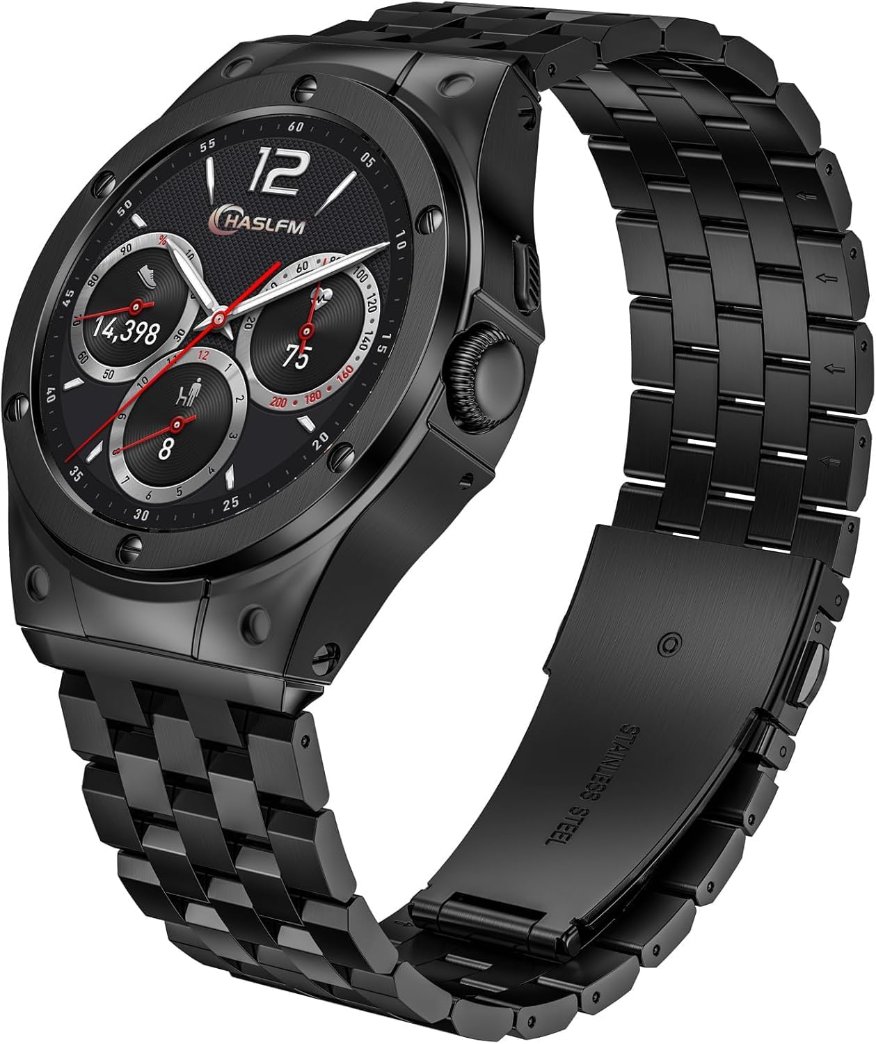 Stainless Steel Case with Band for Google Pixel Watch 3 45mm