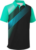 ZITY Men's Golf Shirts Short Sleeve Moisture Wicking Performance
