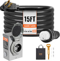 VEVOR 50 Amp Generator Cord and Power Inlet Box Kit Review