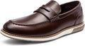 Bruno Marc Men's Dress Penny Loafer Slip-on Shoes - Comfortable subtle