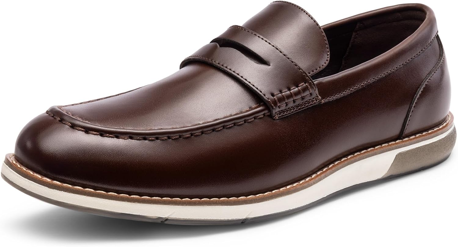 Bruno Marc Men's Dress Penny Loafer Slip-on Shoes for Comfort