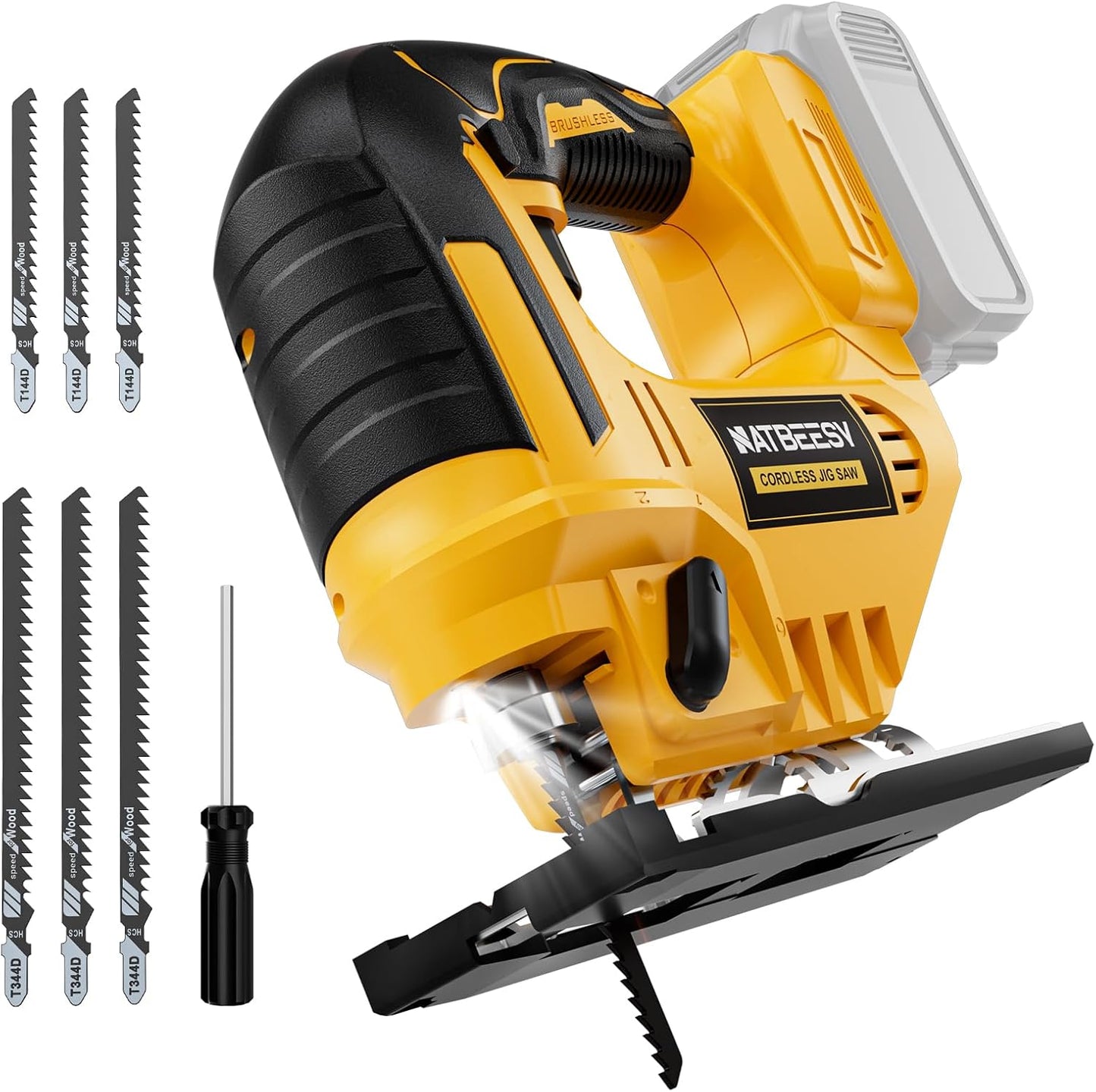 Cordless Jig Saw Compatible With Dewalt 20V Max Battery