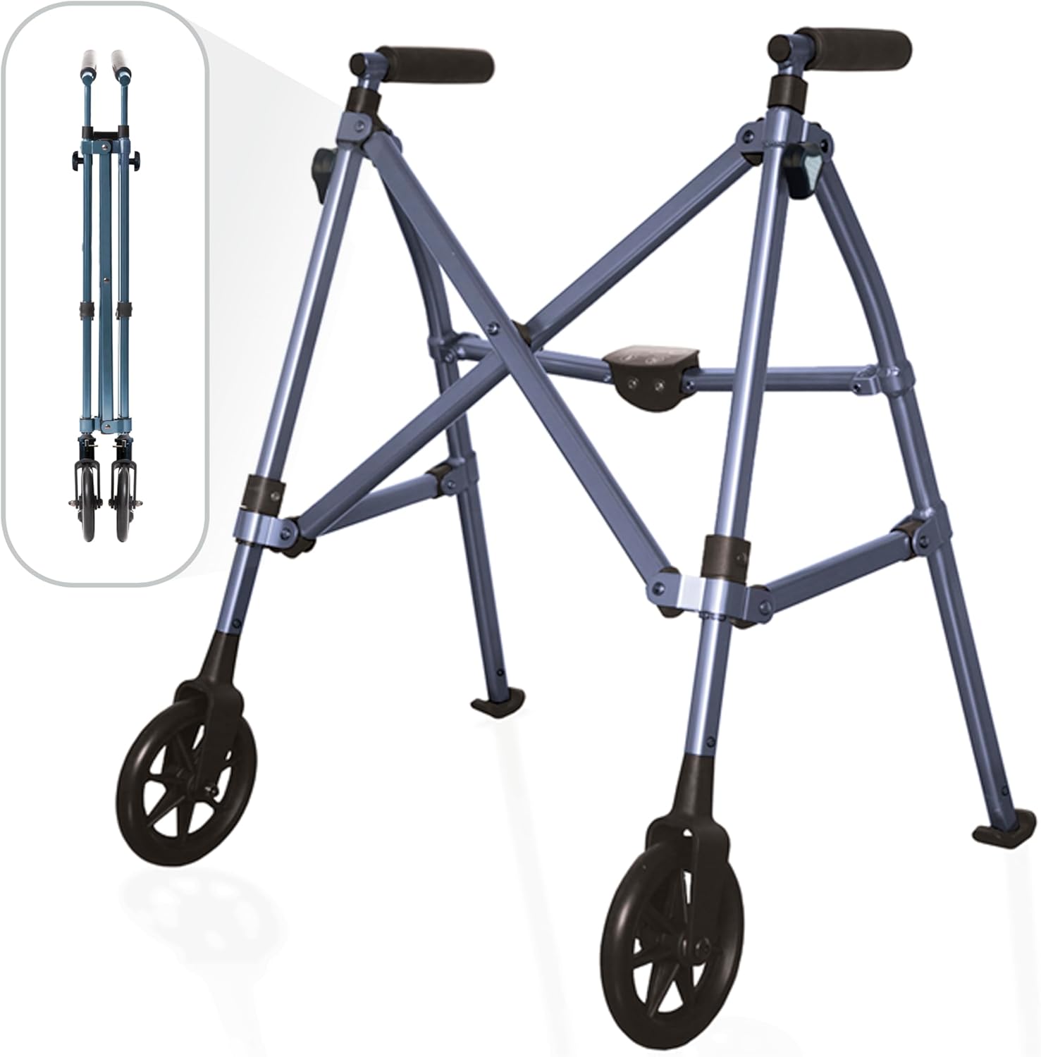 Compact Folding Walker for Juniors & Petite Adults - Stander