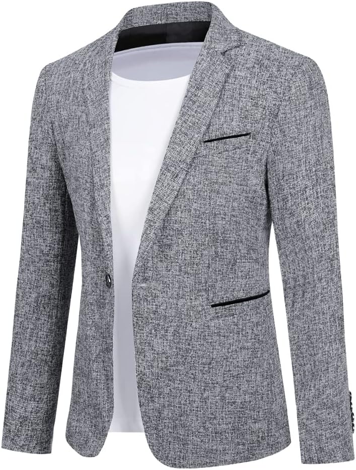 Cloudstyle Men's Suit Jacket Slim Fit Blazer for Any Occasion