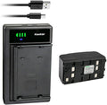 Kastar 4800mAh 6.0V Camcorder Battery with Smart USB Charger - 1-Pack