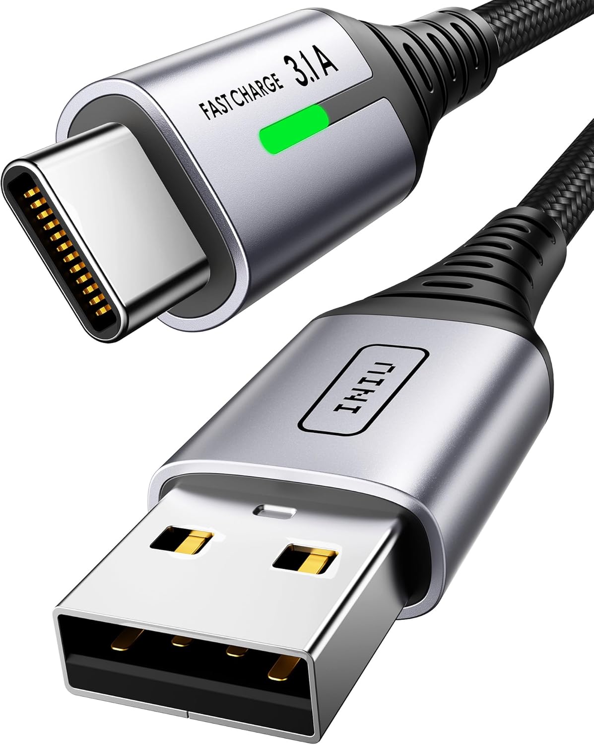 INIU Fast Charging USB C Cable [6.6FT] - Lightning Speed Charging