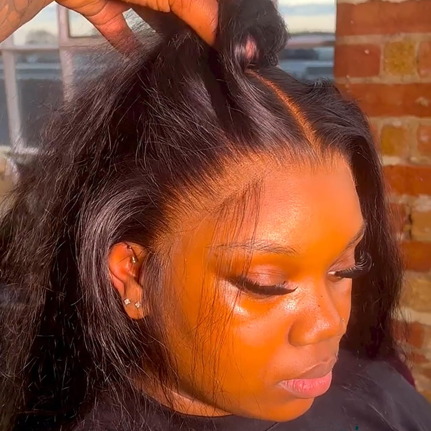 0.1MM Ultra-thin 13x6 Full Frontal Lace Wig for Black Women