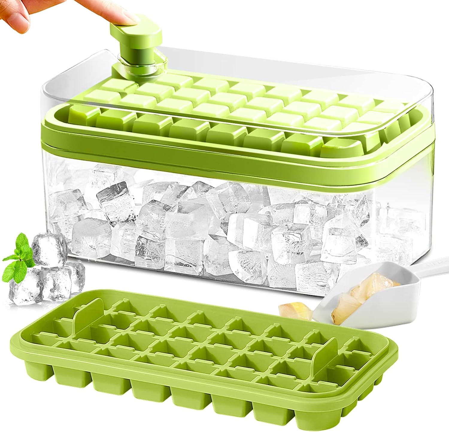 Frozen Convenience: Doonly Ice Cube Tray 2-Pack