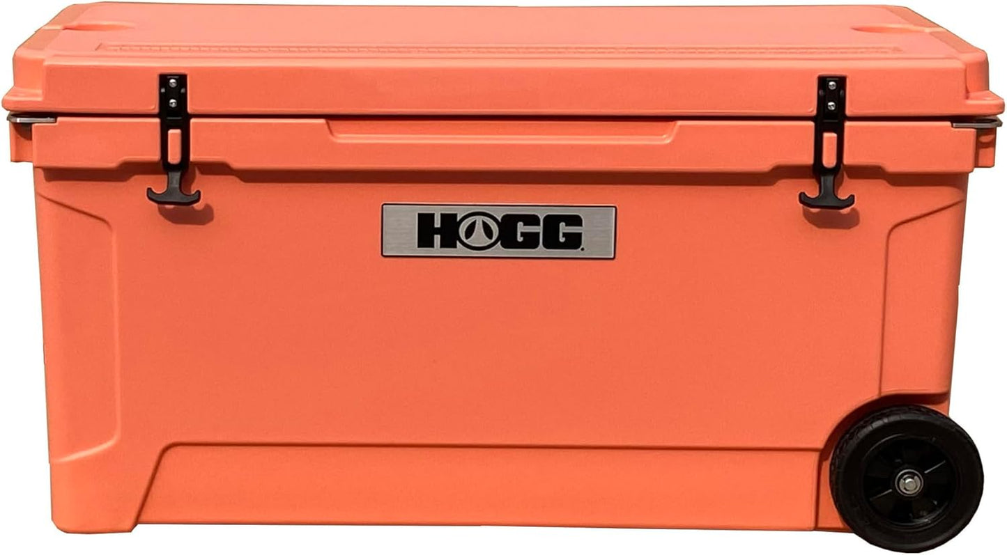 Hogg Insulated Cooler with Wheels for Fishing and Camping Fun