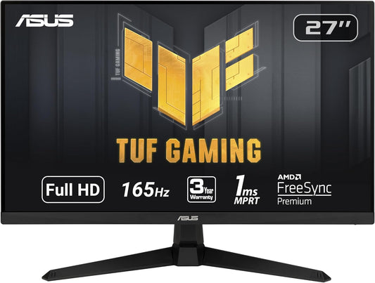 ASUS TUF Gaming 27 Monitor - 165Hz Full HD for Extreme Gaming