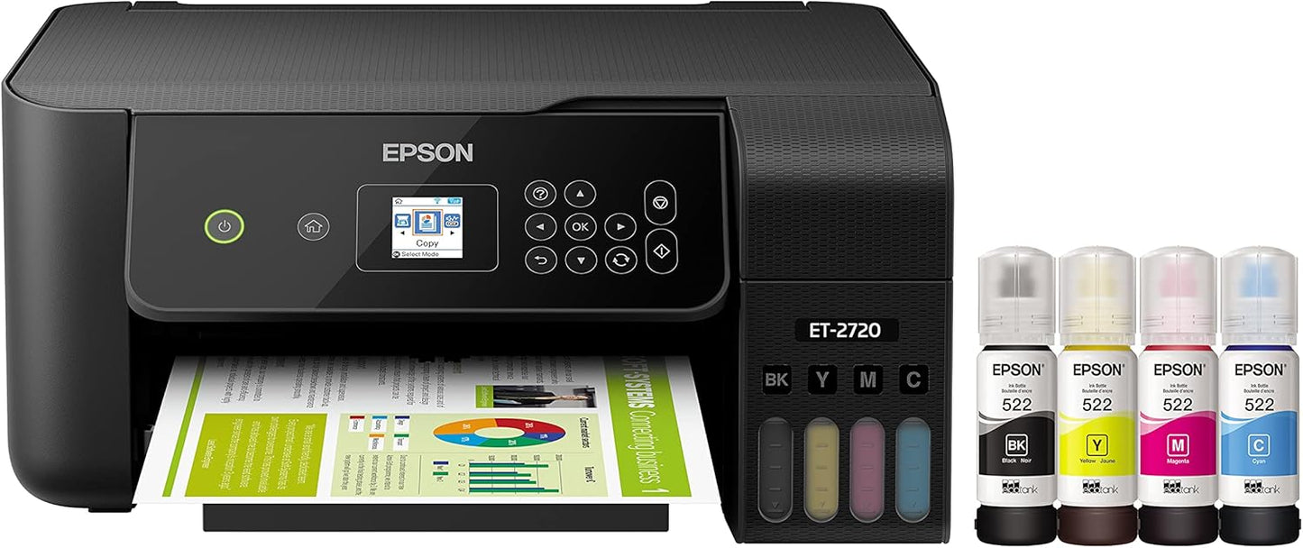 Epson ET-2720: Wireless Color All-in-One Printer