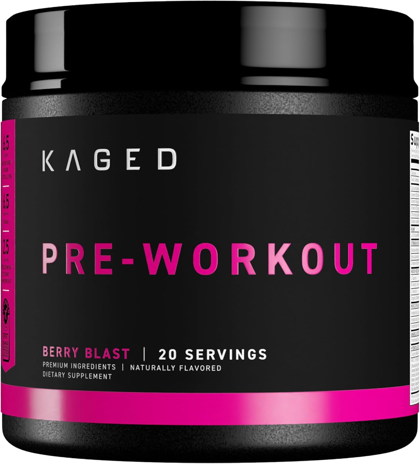 Kaged Original Pre Workout Powder | Berry Blast Review
