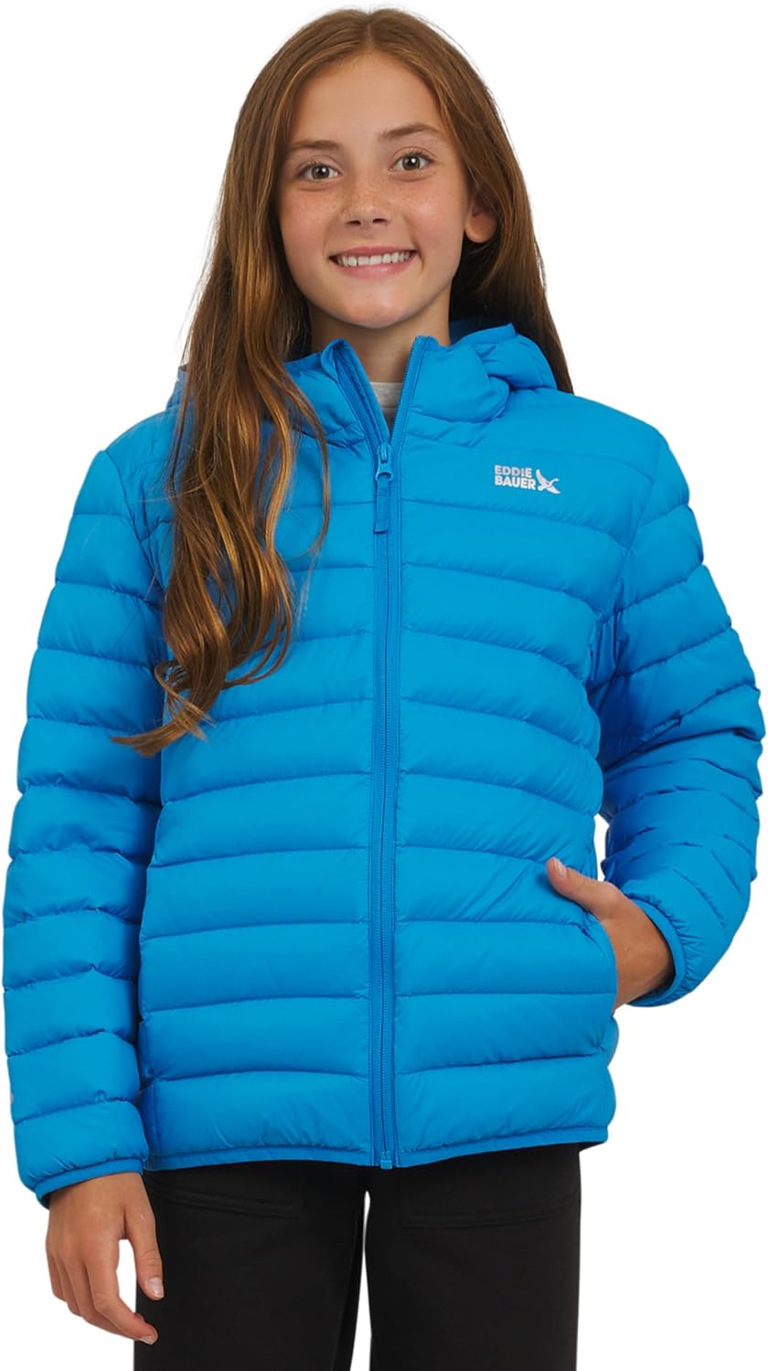 Eddie Bauer Girls' CirrusLite Lightweight Down Puffer Jacket