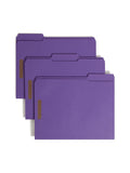 Smead Fastener File Folders, 50 Count Purple - Expandable Letter