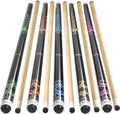 Kmise Pool Cue Stick Set - 58 Inch Professional Billiard Cues