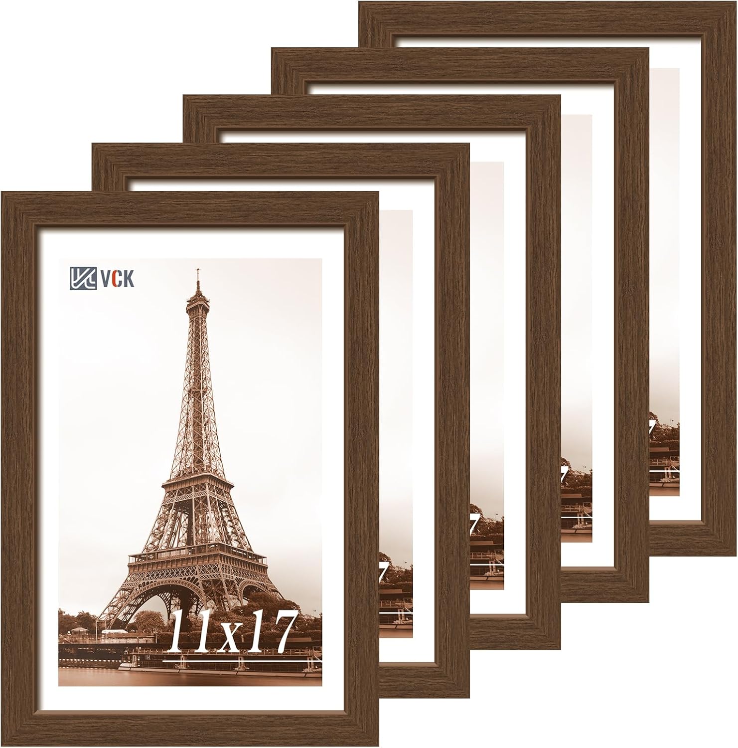VCK 11x17 Picture Frame 5 Pack for Stunning Wall Displays