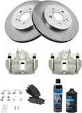 Front Ceramic Brake Pad, Rotor & Caliper Kit for Toyota Lexus - Direct