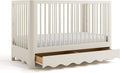 Storkcraft Casablanca Convertible Crib with Drawer & Guardrail