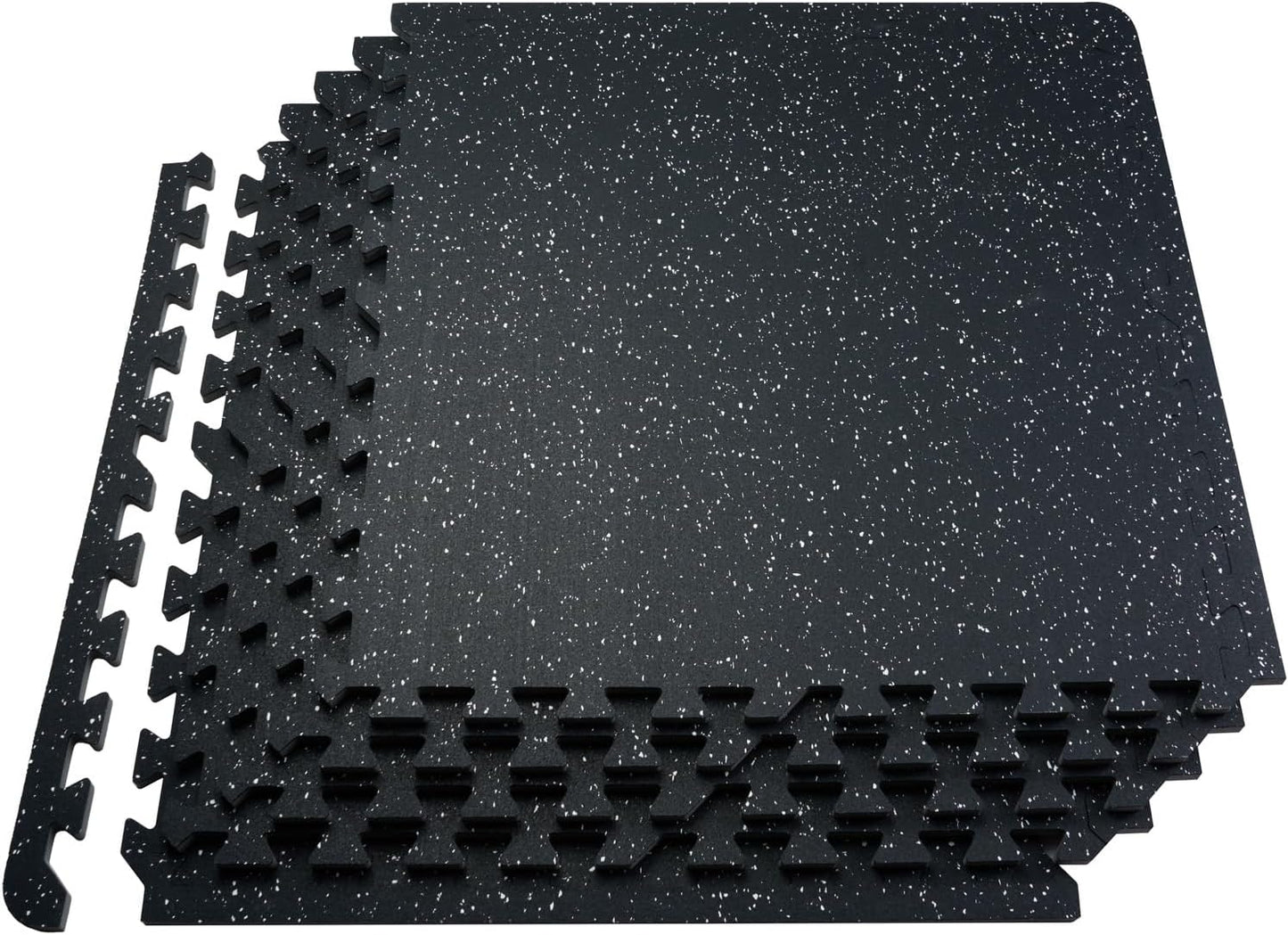 VEVOR Gym Floor Mats with EVA Foam for Home and Garage Workouts