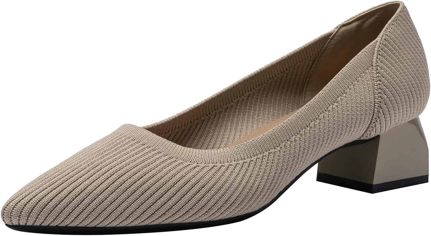 Youngshow Women's Pumps Kitten Heels for Comfort and Style