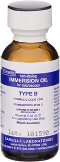 Microscope Immersion Oil Type B, 1 Oz (30mL) - High Viscosity