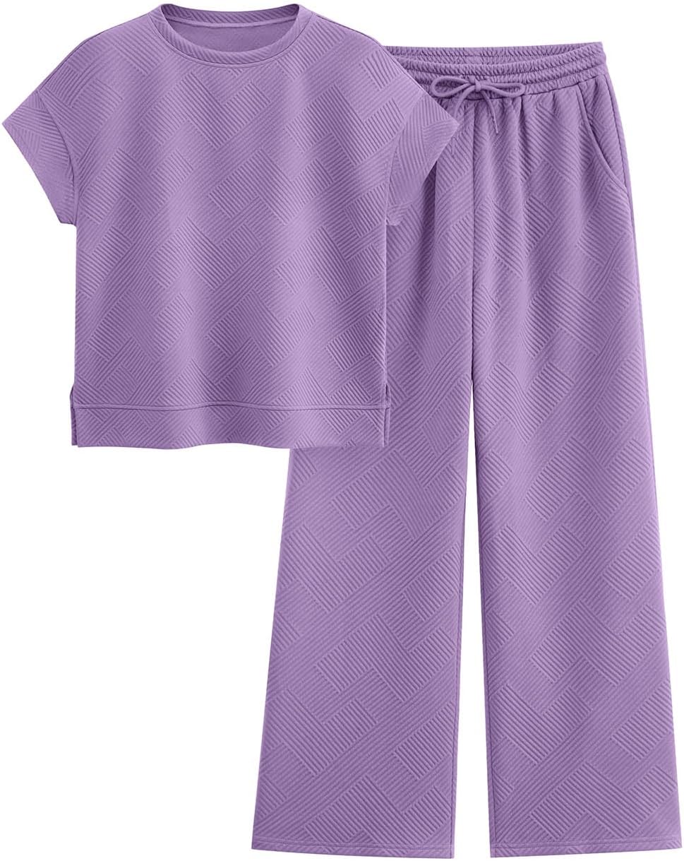PRETTYGARDEN 2 Piece Outfits for Women Casual Tracksuit Set