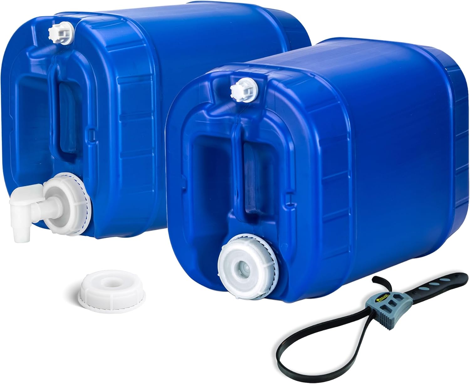 10 Gallon Emergency Water Storage Containers for Prepping & Camping