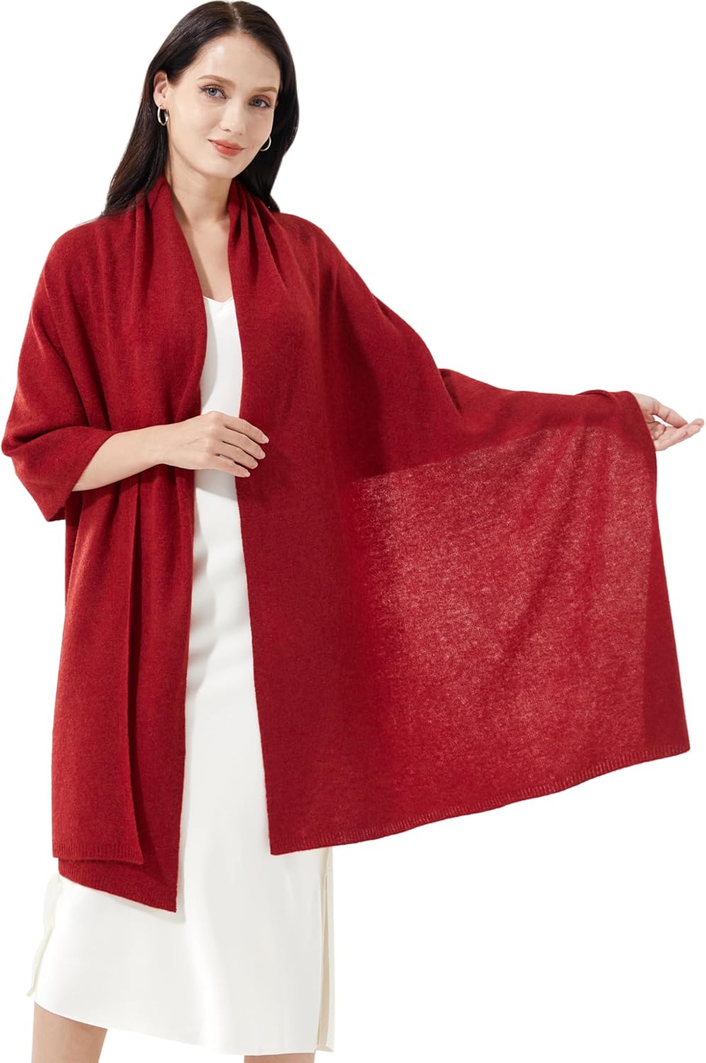Soft Cashmere Blend Wrap Chic Scarf Stole for Women Travel