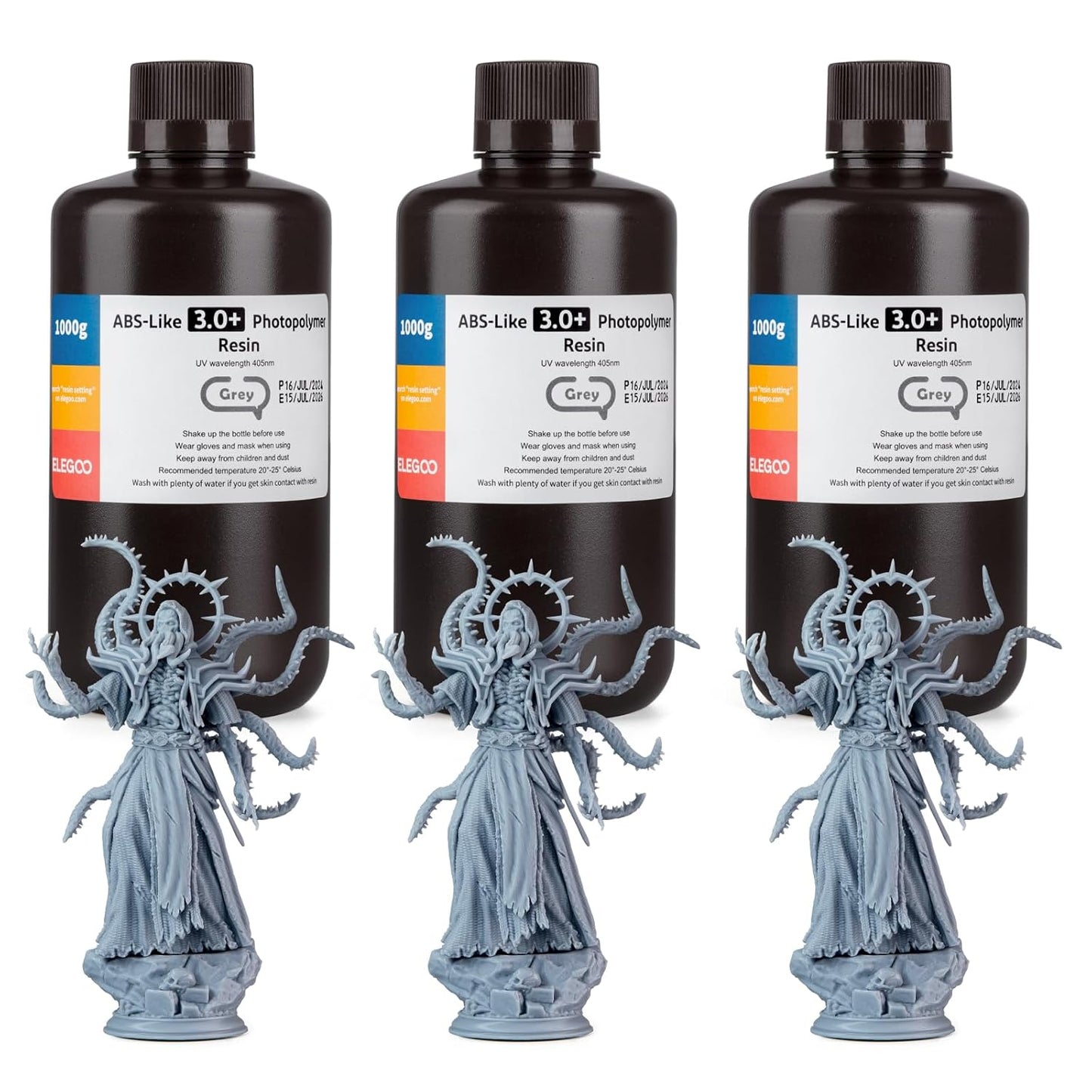 ELEGOO ABS-Like Resin 3.0+ for High Precision 3D Printing