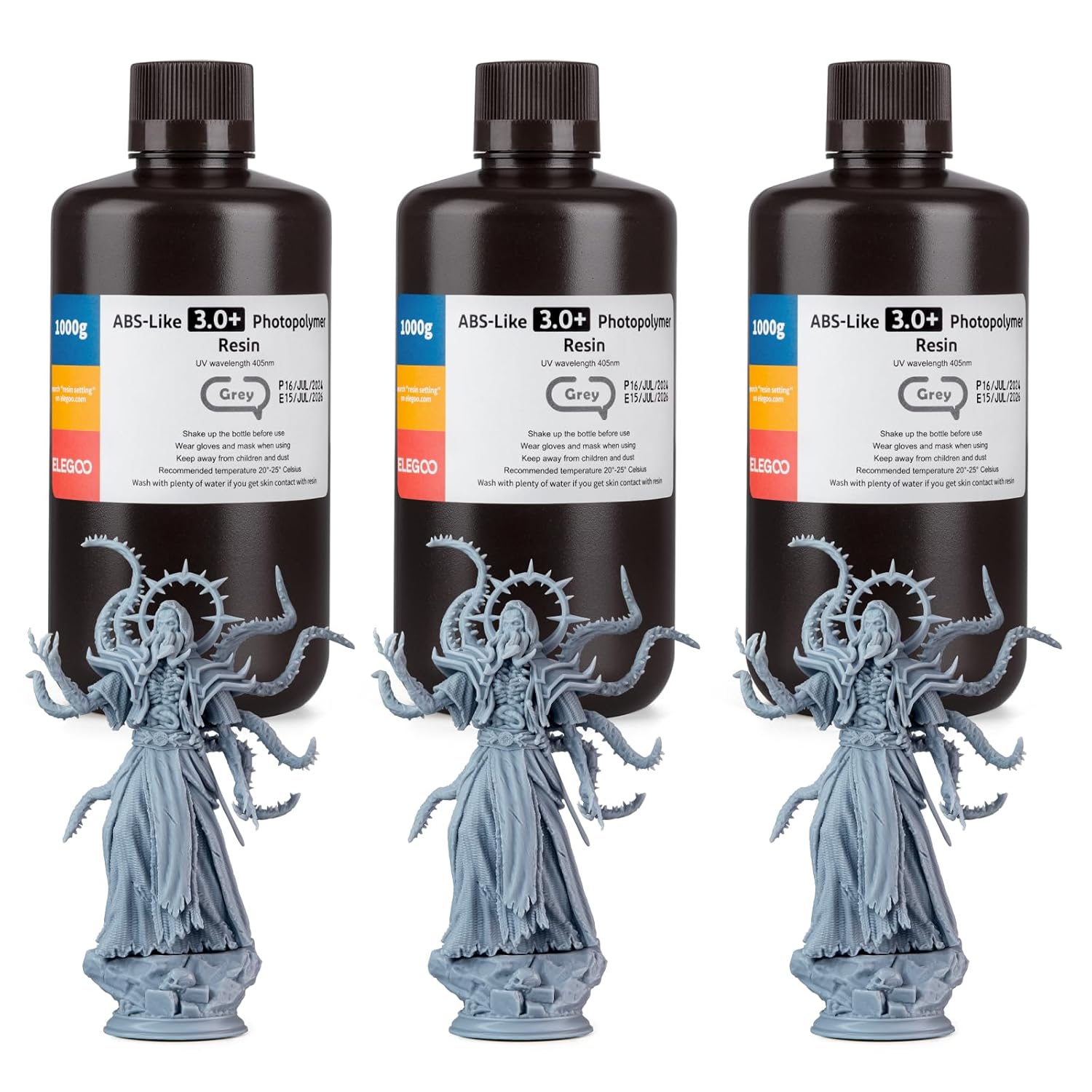 ELEGOO ABS-Like Resin 3.0+ for High Precision 3D Printing