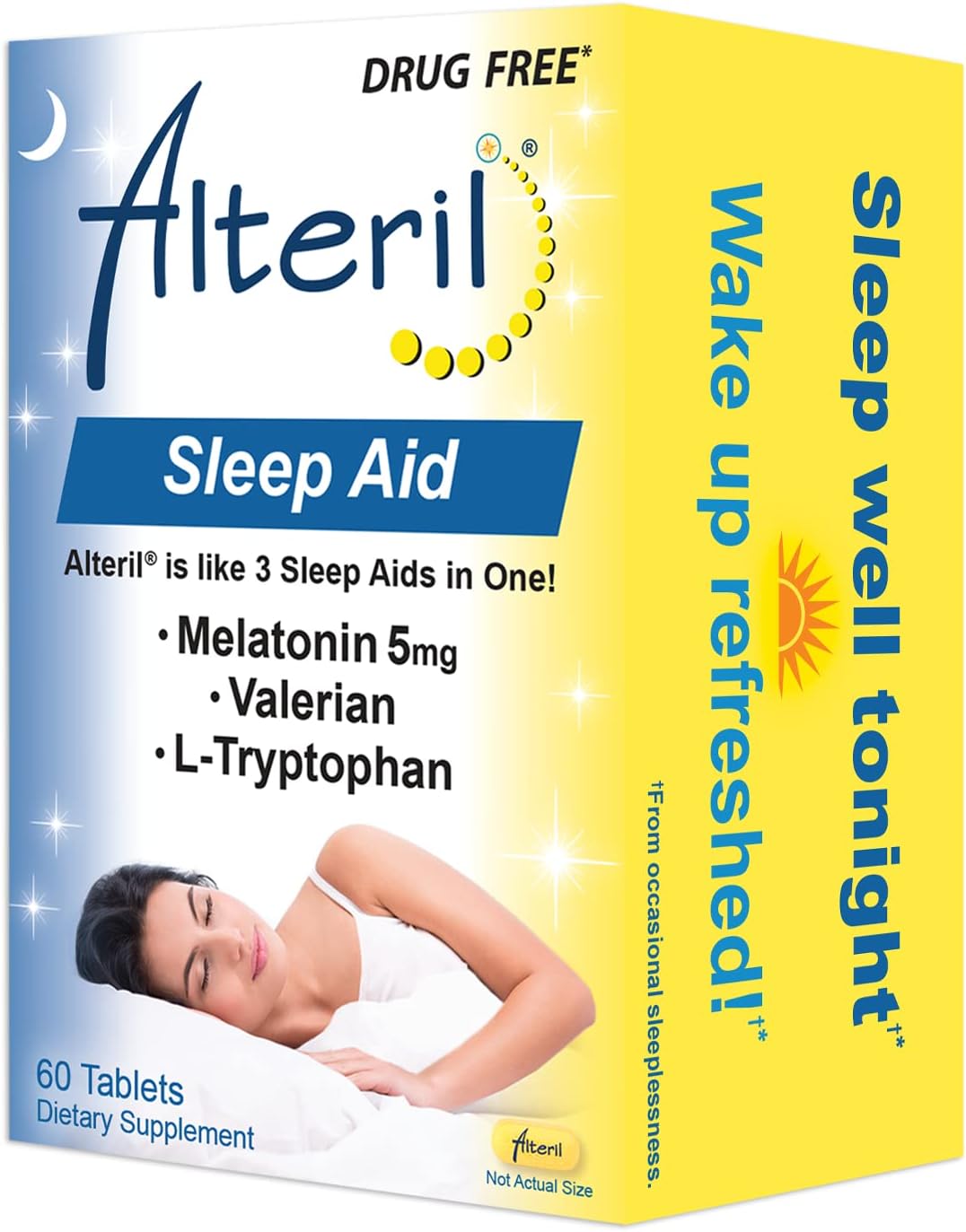 ALTERIL Sleep Aid Tabs 120 - Natural Restful Sleep Solution