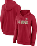 Fanatics Women's NFL Iconic Cotton Fleece Checklist Pullover Hoodie
