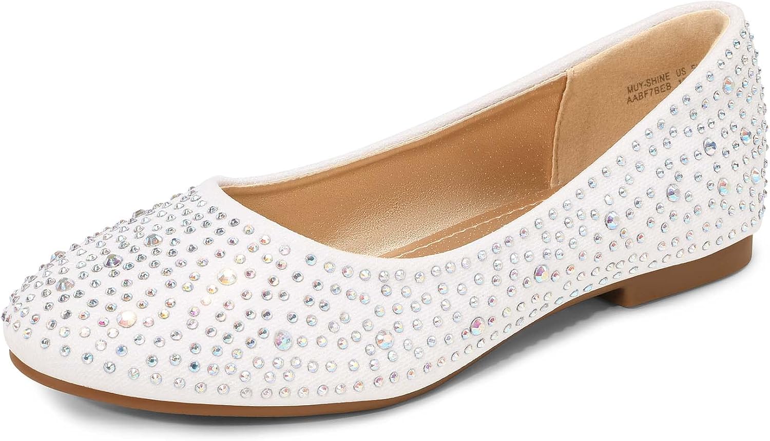 DREAM PAIRS Girls Dress Shoes Slip on Ballerina Flats for Parties