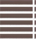6PCS Rust Steel Landscape Edging Kit 20ft Total - Flexible Steel