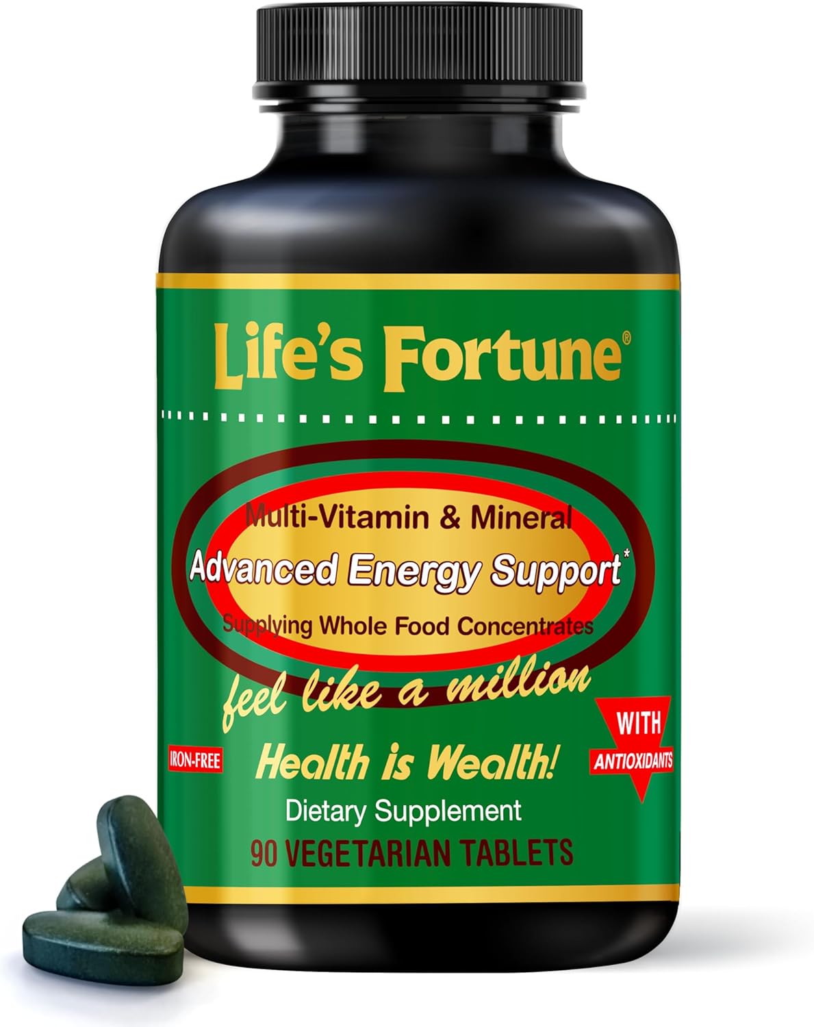 Life's Fortune Multivitamin for Natural Energy & Vitality