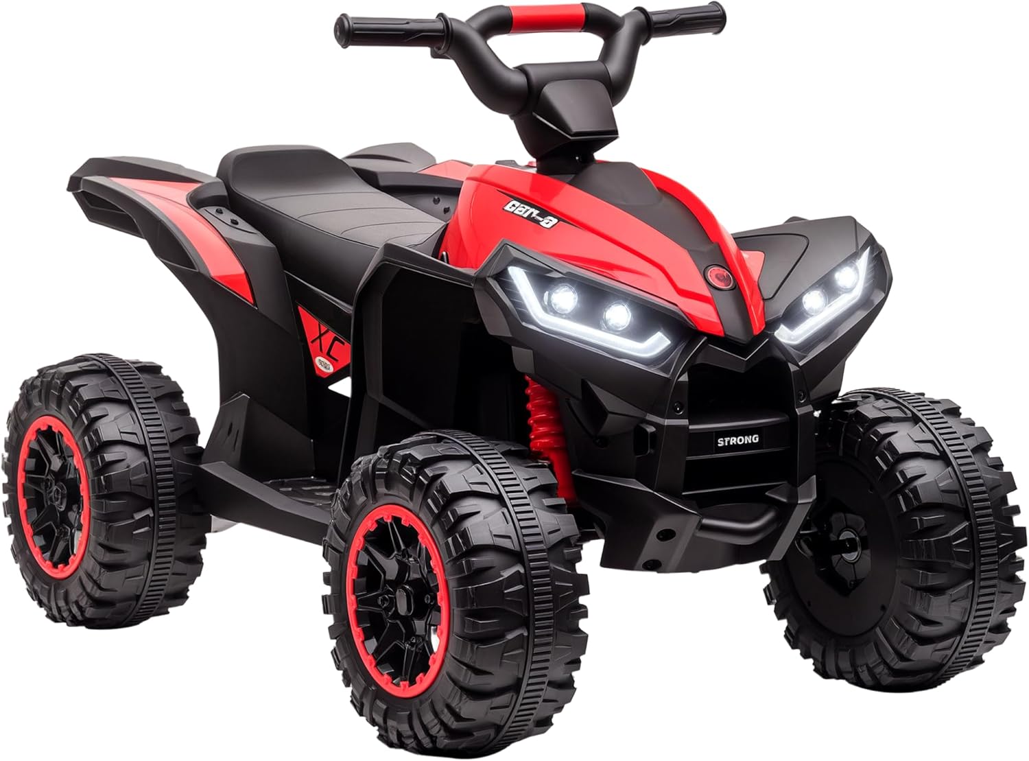 Aosom 12V Kids ATV Quad Car for Fun and Safe Riding Experience