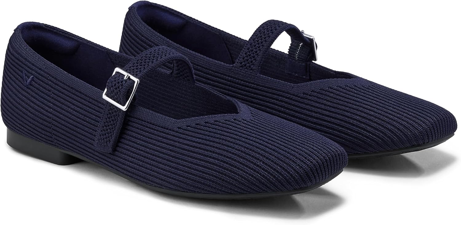 VIVAIA Margot Mary Jane Women Flat Shoes for Comfortable Work
