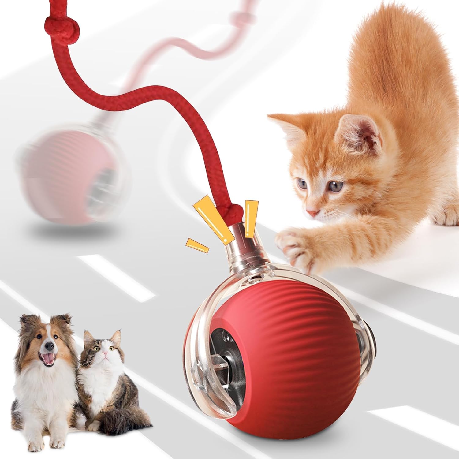 Interactive Electric Pet Toy Duo