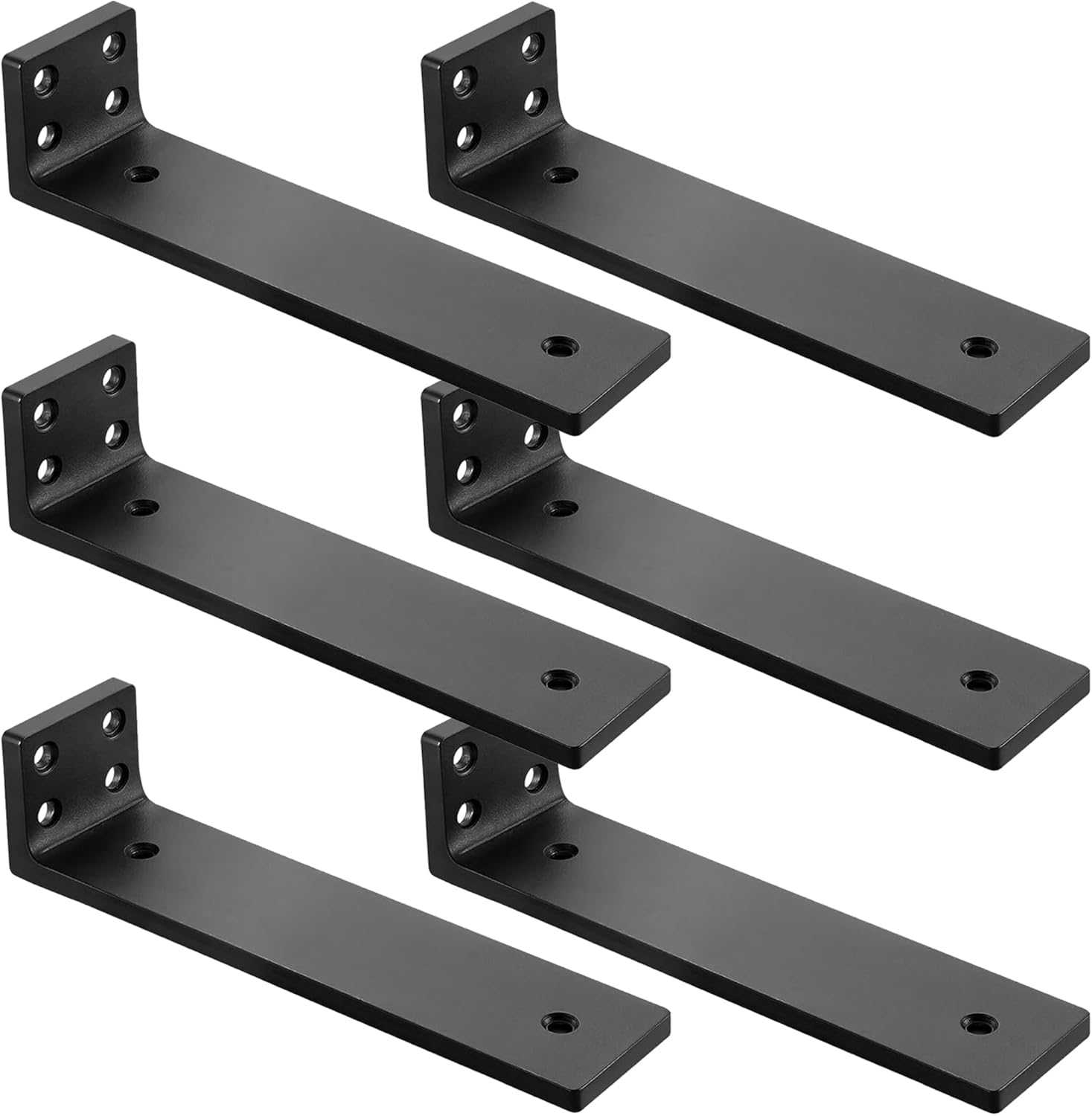 Heavy Duty Floating Shelf Brackets 10 inch for Home Projects