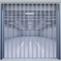 Juexica 60 x 96 in PVC Strip Door Curtain Kit - Clear Temperature