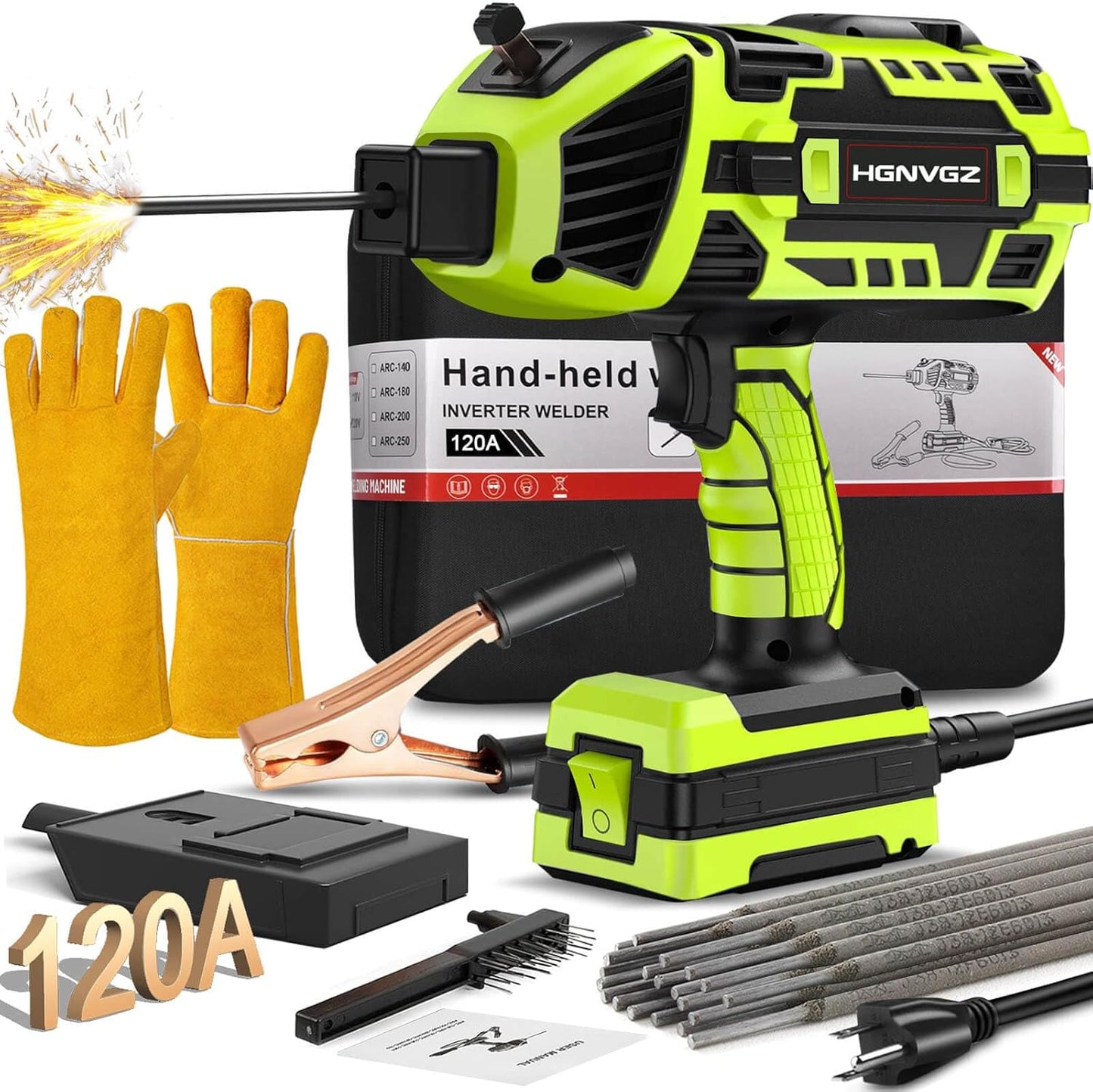 Handheld Welding Machine 20-120A Portable Stick Welder
