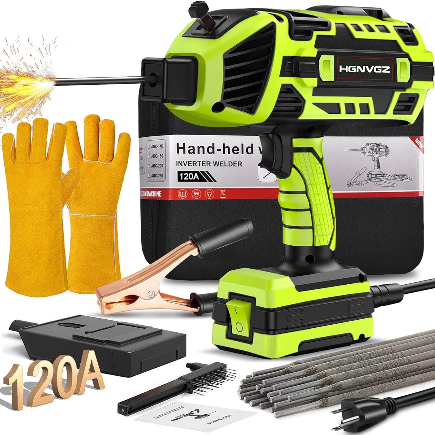 Handheld Welding Machine 20-120A Portable Stick Welder