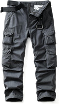 Men's Camo BDU Cargo Tactical Ripstop Cotton Pants - Durable Utility