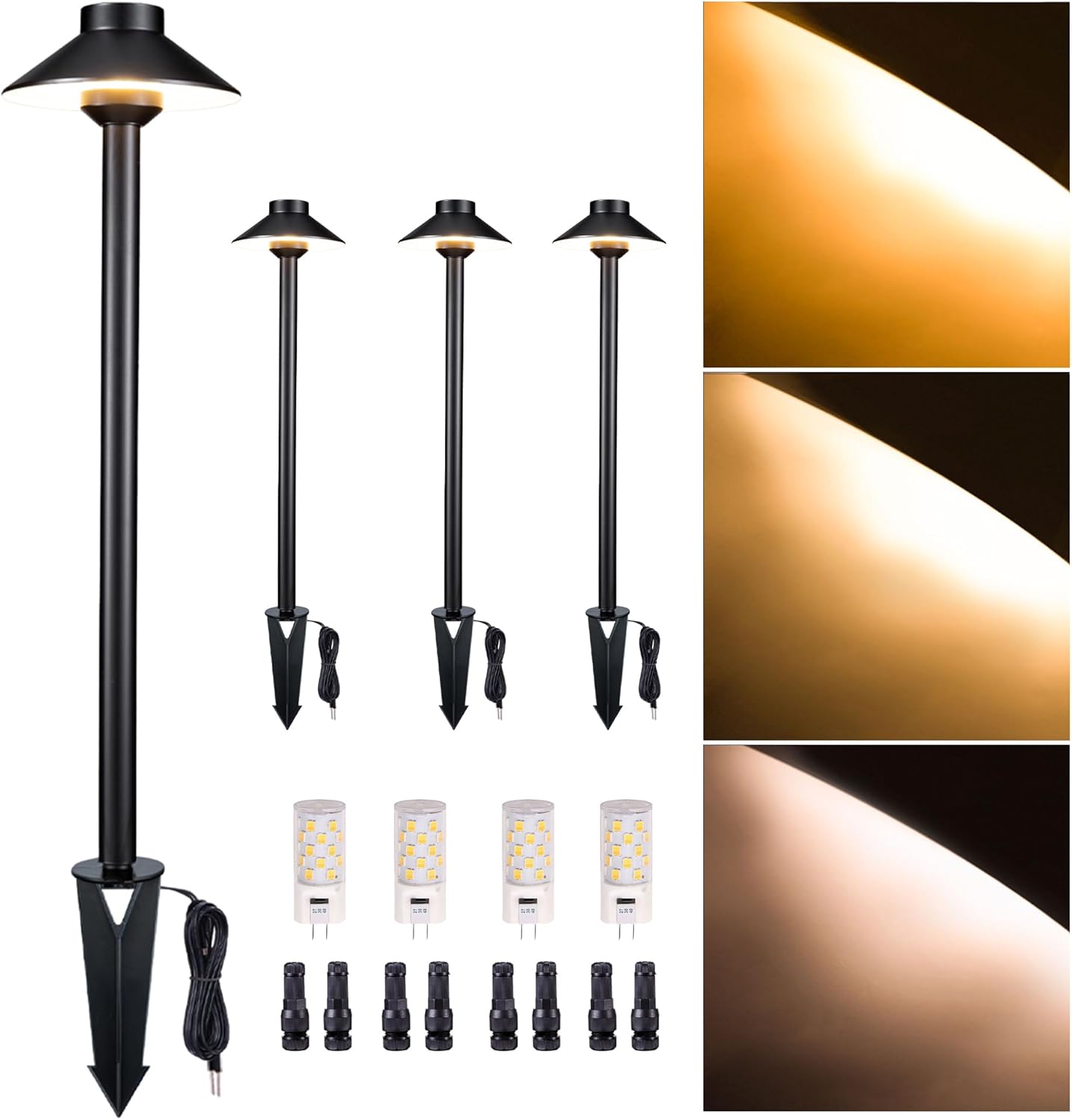 Outdoor Brass Pathway Lights for Stunning Landscape Lighting