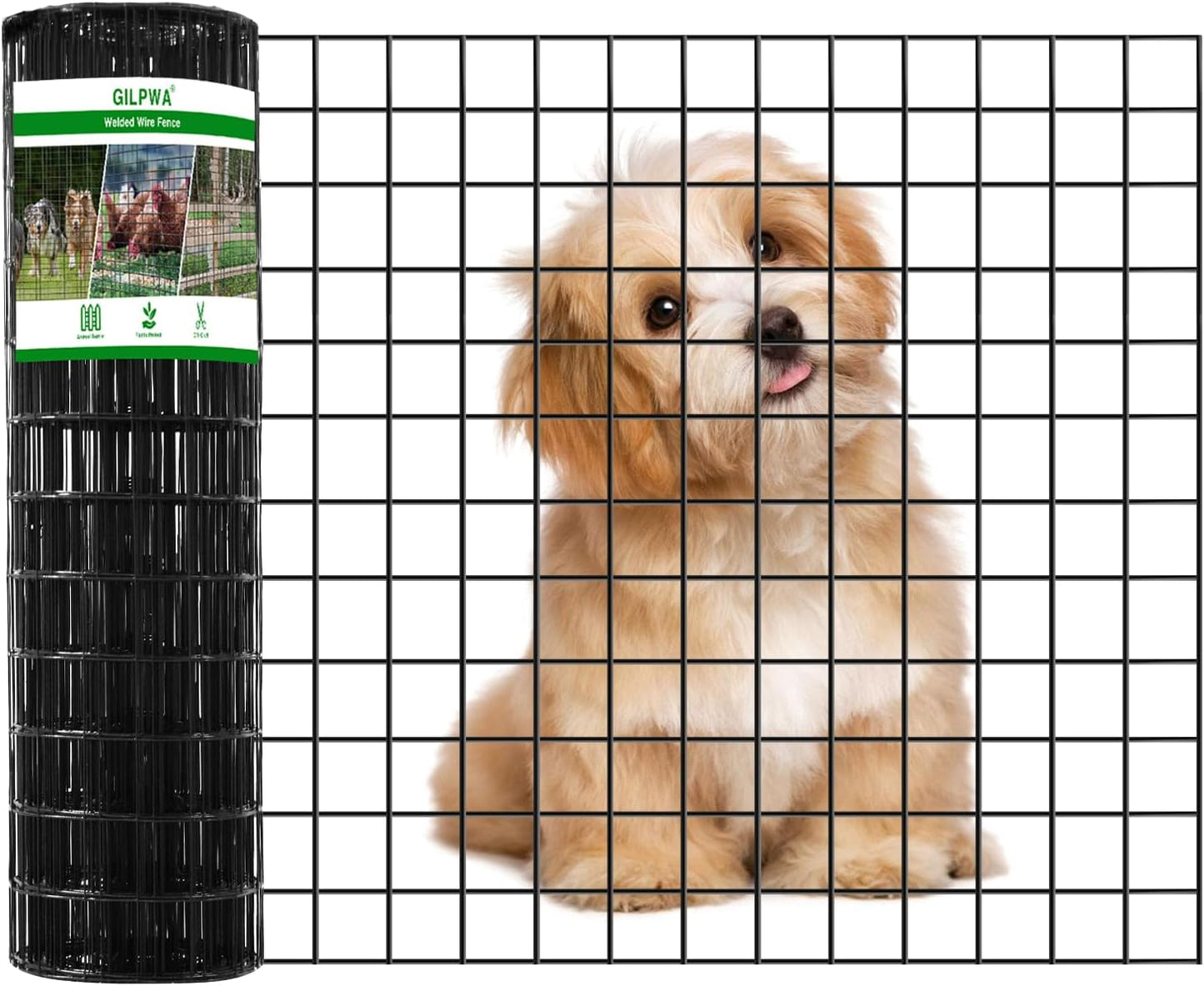 PVC Coated Welded Wire Fencing for Garden and Poultry Use