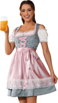 Oktoberfest Dirndl Dress Women Bavarian Costume - Classic Vintage