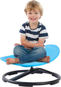 Blue Swivel Sensory Chair for Kids with ADHD